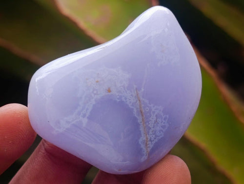 Polished Blue Lace Agate Free Forms x 20 From Nsanje, Malawi - Toprock Gemstones and Minerals 