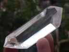 Polished Double Terminated Clear and Smokey Quartz Crystals x 24 From Madagascar - Toprock Gemstones and Minerals 