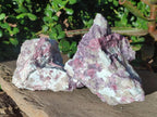 Natural Pink Rubellite Tourmaline Specimens x 2 From Karibib, Namibia - Toprock Gemstones and Minerals 