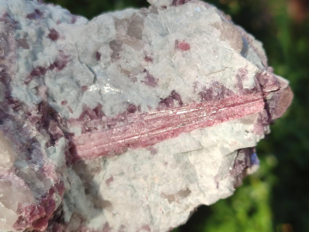 Natural Pink Rubellite Tourmaline Specimens x 2 From Karibib, Namibia - Toprock Gemstones and Minerals 