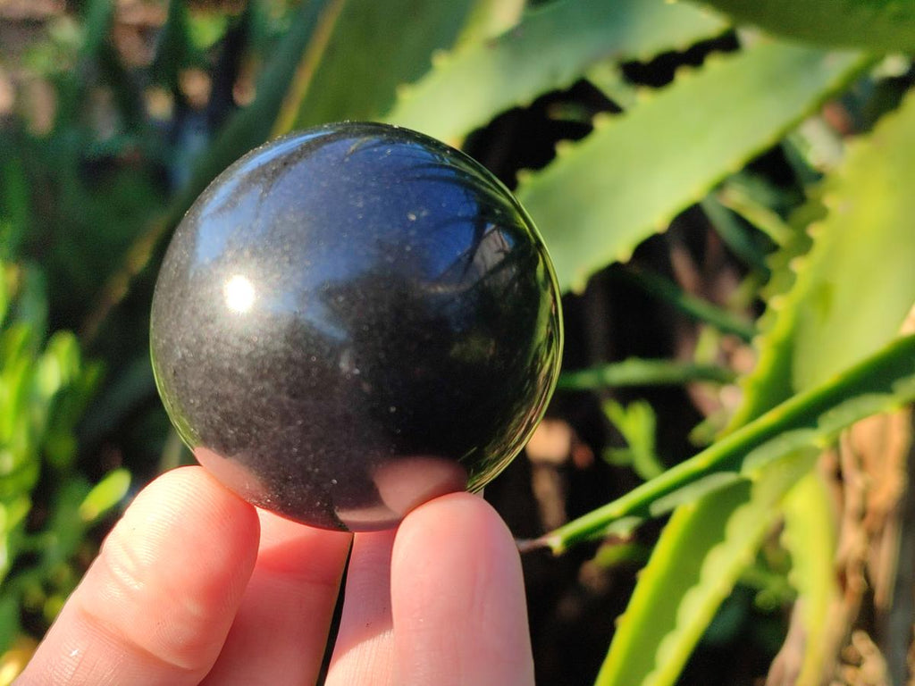 Polished Black Basalt Spheres x 12 From Madagascar - Toprock Gemstones and Minerals 