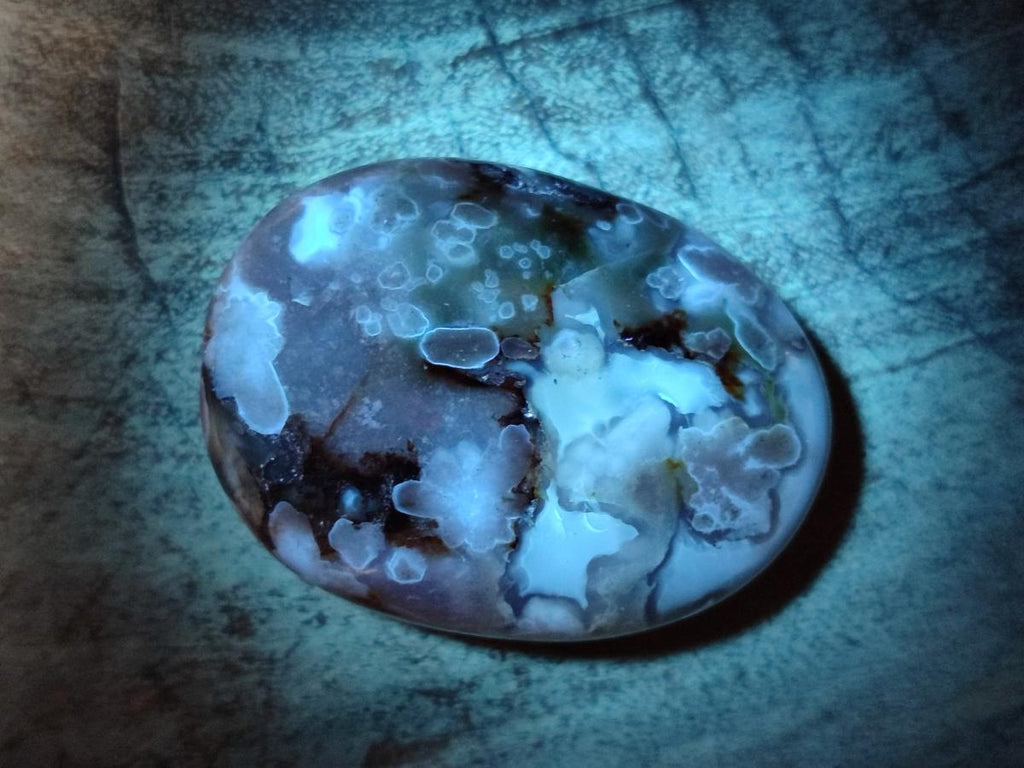 Polished Flower Agate Palm Stones x 12 From Antsahalova, Madagascar - Toprock Gemstones and Minerals 