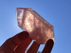 Polished Double Terminated Gemmy Rose Quartz Crystals x 12 From Madagascar - Toprock Gemstones and Minerals 