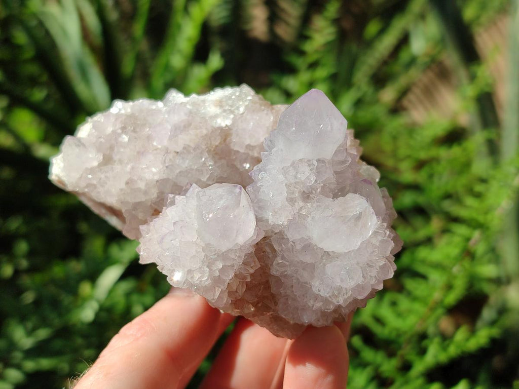 Natural Lilac Spirit Quartz Clusters x 4 From Boekenhouthoek, South Africa - Toprock Gemstones and Minerals 