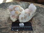Natural Lilac Spirit Quartz Clusters x 4 From Boekenhouthoek, South Africa - Toprock Gemstones and Minerals 