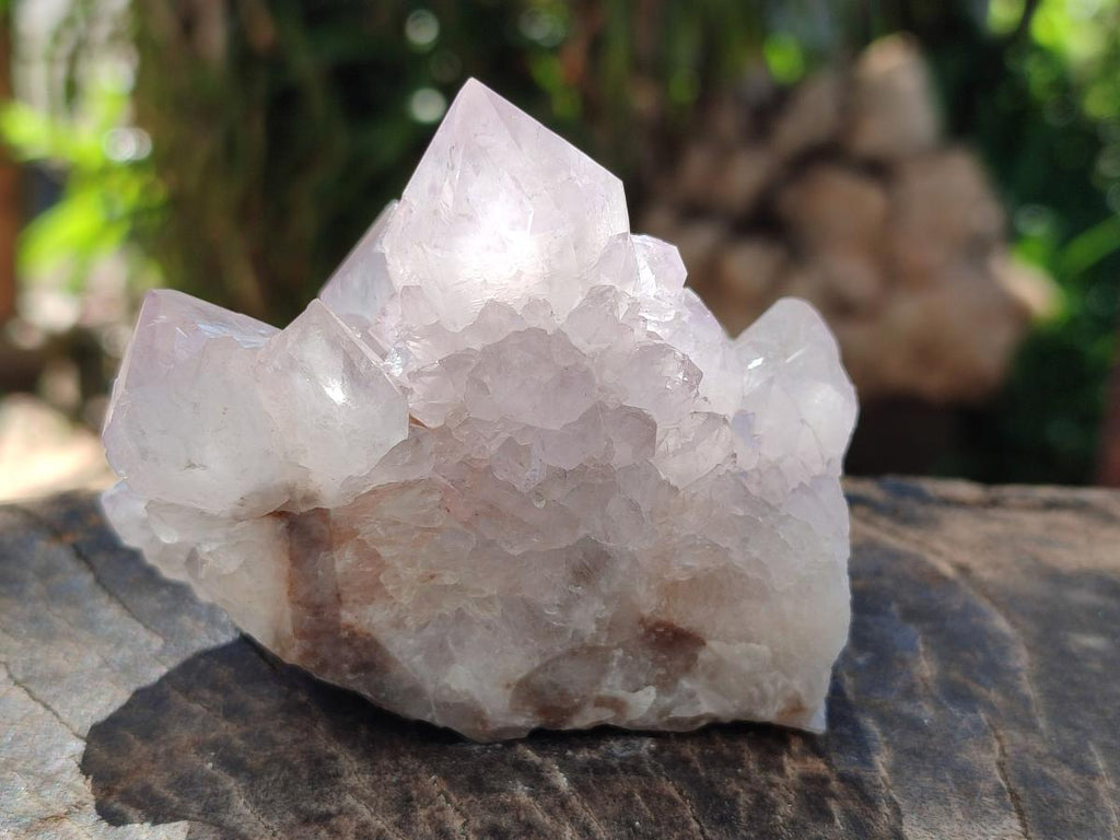Natural Lilac Spirit Quartz Clusters x 4 From Boekenhouthoek, South Africa - Toprock Gemstones and Minerals 