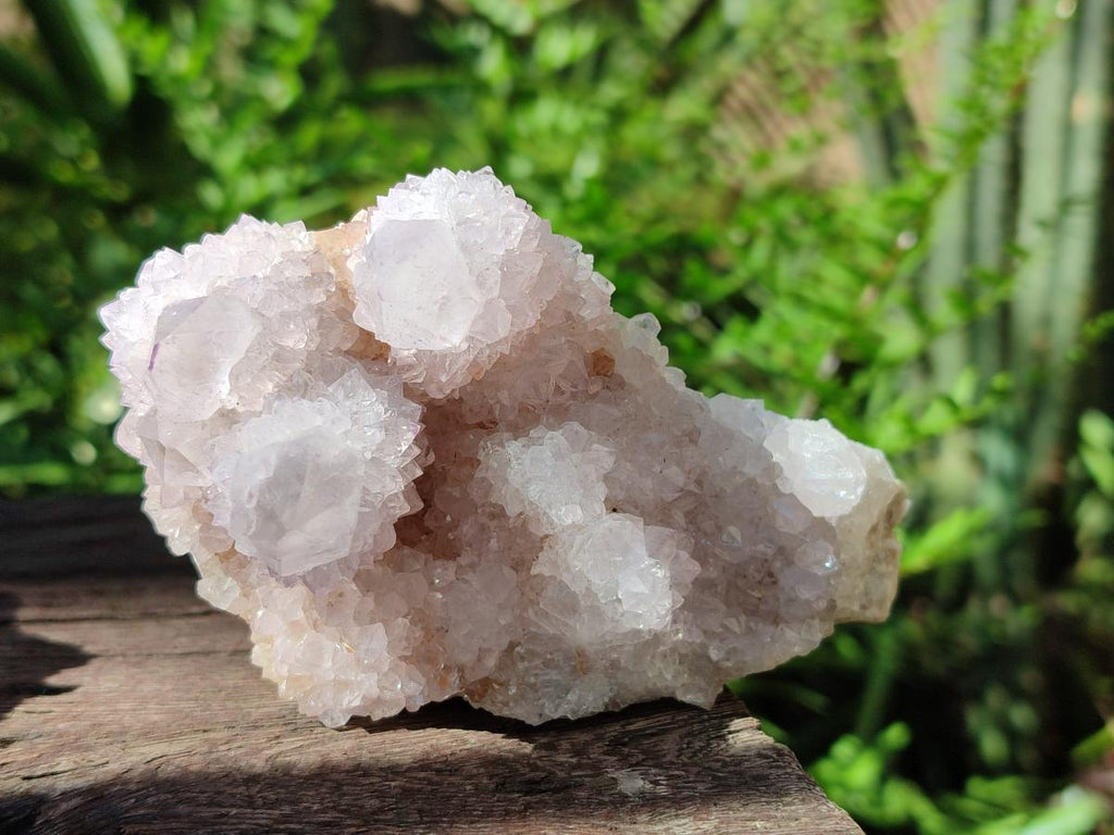 Natural Lilac Spirit Quartz Clusters x 4 From Boekenhouthoek, South Africa - Toprock Gemstones and Minerals 