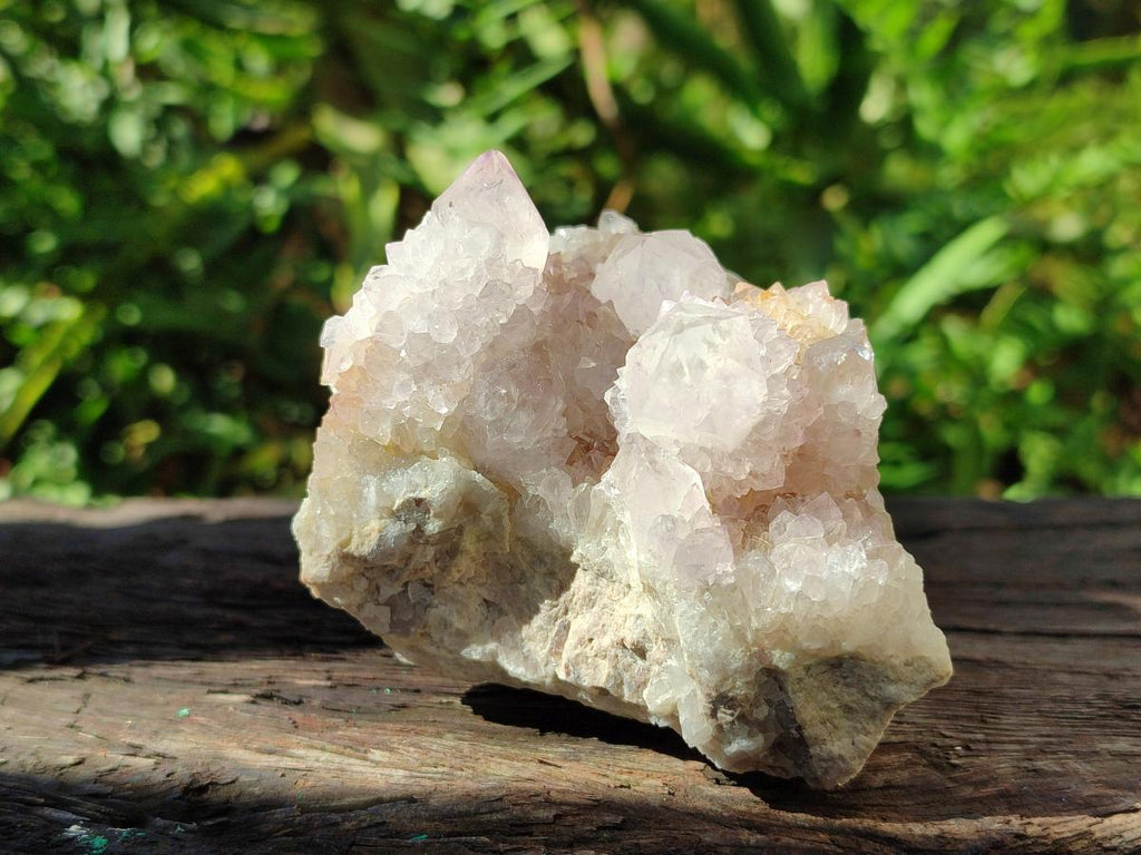 Natural Lilac Spirit Quartz Clusters x 4 From Boekenhouthoek, South Africa - Toprock Gemstones and Minerals 