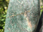 Polished Fuchsite Quartz with Pyrite Standing Free Forms x 2 From Andakatany, Madagascar - Toprock Gemstones and Minerals 