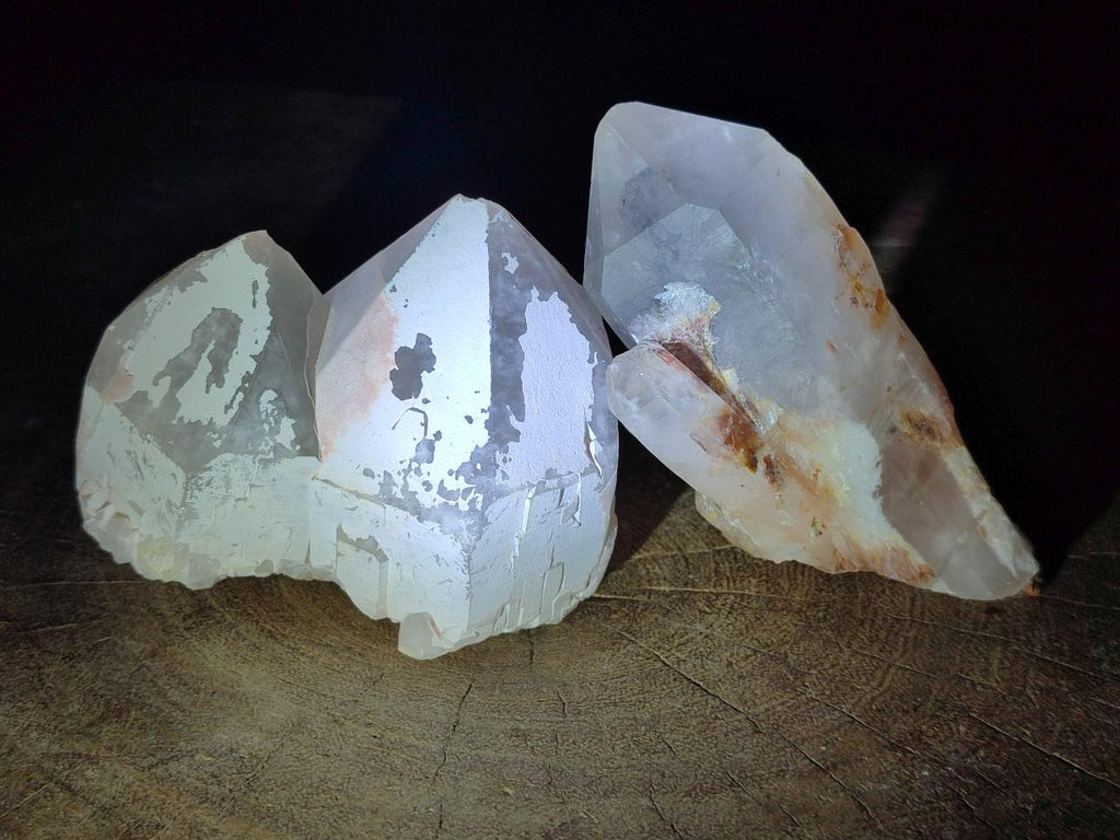 Natural Cascading Candle Quartz Crystals x 12 From Antsirabe, Madagascar - Toprock Gemstones and Minerals 