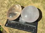 Polished Gemmy Lavender Rose Quartz Palm Stones x 24 From Madagascar - Toprock Gemstones and Minerals 