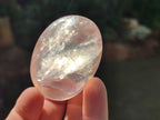 Polished Gemmy Lavender Rose Quartz Palm Stones x 24 From Madagascar - Toprock Gemstones and Minerals 