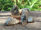 Natural Smokey Quartz Crystals x 35 From Zomba Plateau, Malawi - Toprock Gemstones and Minerals 