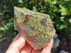 Polished Bastite Dragonsblood Stone Display Crystals x 3 From Tshipise, South Africa - Toprock Gemstones and Minerals 