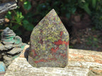 Polished Bastite Dragonsblood Stone Display Crystals x 3 From Tshipise, South Africa - Toprock Gemstones and Minerals 