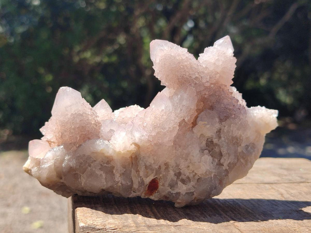 Natural Pale Lilac Amethyst Spirit Quartz Clusters x 3 From Boekenhouthoek, South Africa - Toprock Gemstones and Minerals 