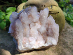 Natural Pale Lilac Amethyst Spirit Quartz Clusters x 3 From Boekenhouthoek, South Africa - Toprock Gemstones and Minerals 