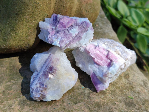 Natural Pink Rubellite Tourmaline Specimens x 35 From Karibib, Namibia - Toprock Gemstones and Minerals 