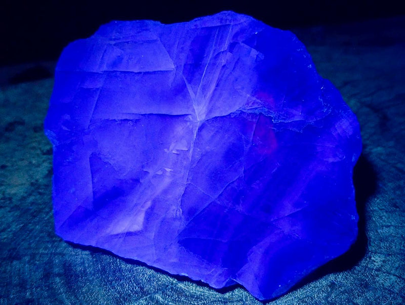 Polished On One Side Watermelon Fluorite Specimens x 2 From Uis, Namibia - Toprock Gemstones and Minerals 