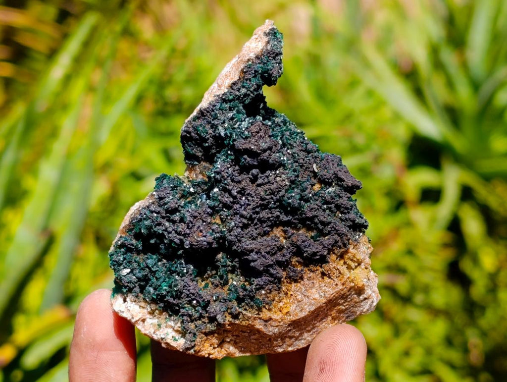 Natural Crystalline Malachite Specimens x 6 From Tenke Fungurume, Congo - Toprock Gemstones and Minerals 