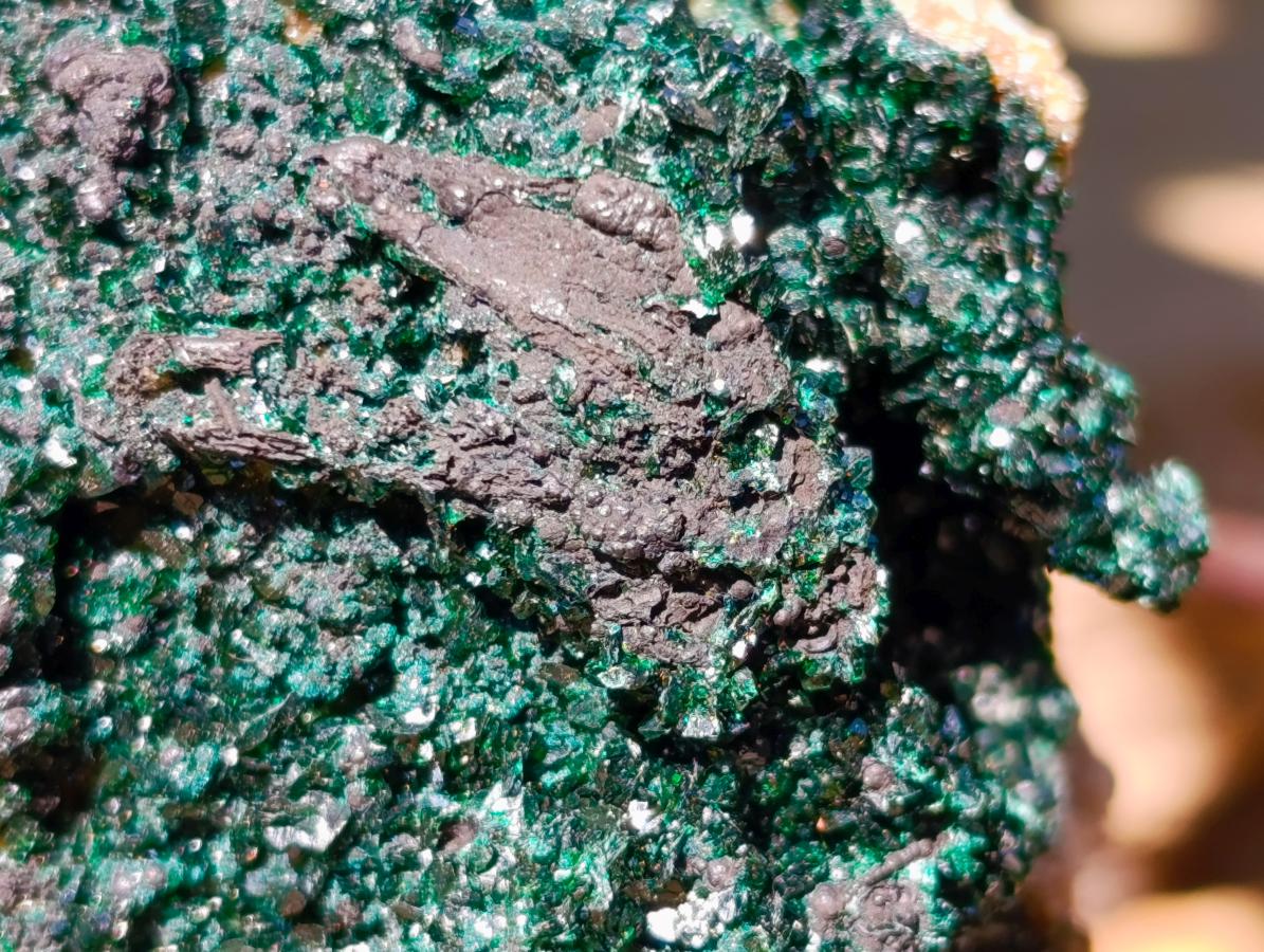 Natural Crystalline Malachite Specimens x 6 From Tenke Fungurume, Congo - Toprock Gemstones and Minerals 