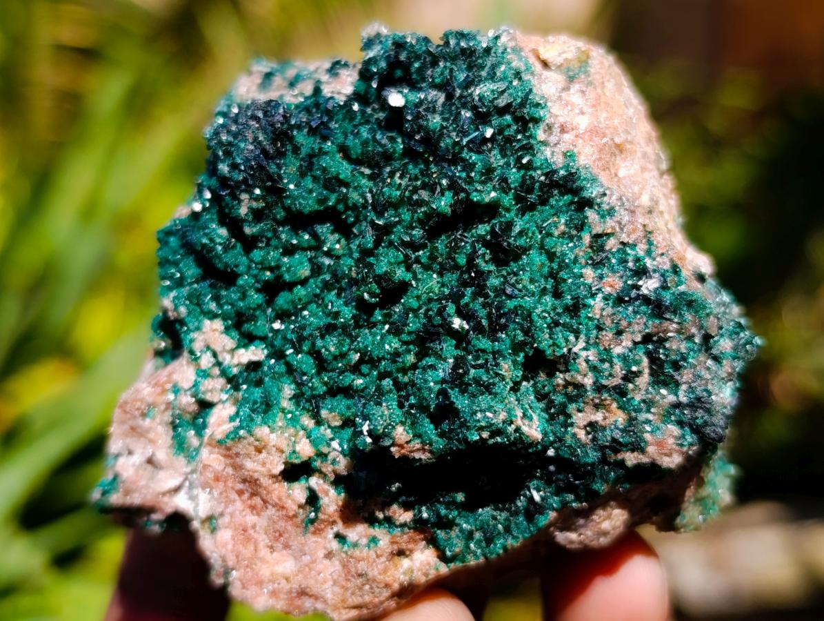 Natural Crystalline Malachite Specimens x 6 From Tenke Fungurume, Congo - Toprock Gemstones and Minerals 