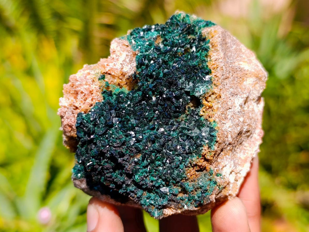 Natural Crystalline Malachite Specimens x 6 From Tenke Fungurume, Congo - Toprock Gemstones and Minerals 