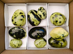 Polished Leopard Stone Free Forms x 10 From Zimbabwe - Toprock Gemstones and Minerals 