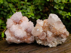 Natural Mixed Spirit Quartz Clusters x 2 From Boekenhouthoek, South Africa - Toprock Gemstones and Minerals 