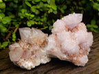 Natural Mixed Spirit Quartz Clusters x 2 From Boekenhouthoek, South Africa - Toprock Gemstones and Minerals 