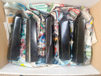 Polished Black Basalt Display Crystals x 5 From Madagascar - Toprock Gemstones and Minerals 