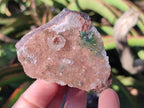 Natural Drusy Salrose Cobaltoan Dolomite with Malachite x 6 From Kakanda, Congo - Toprock Gemstones and Minerals 