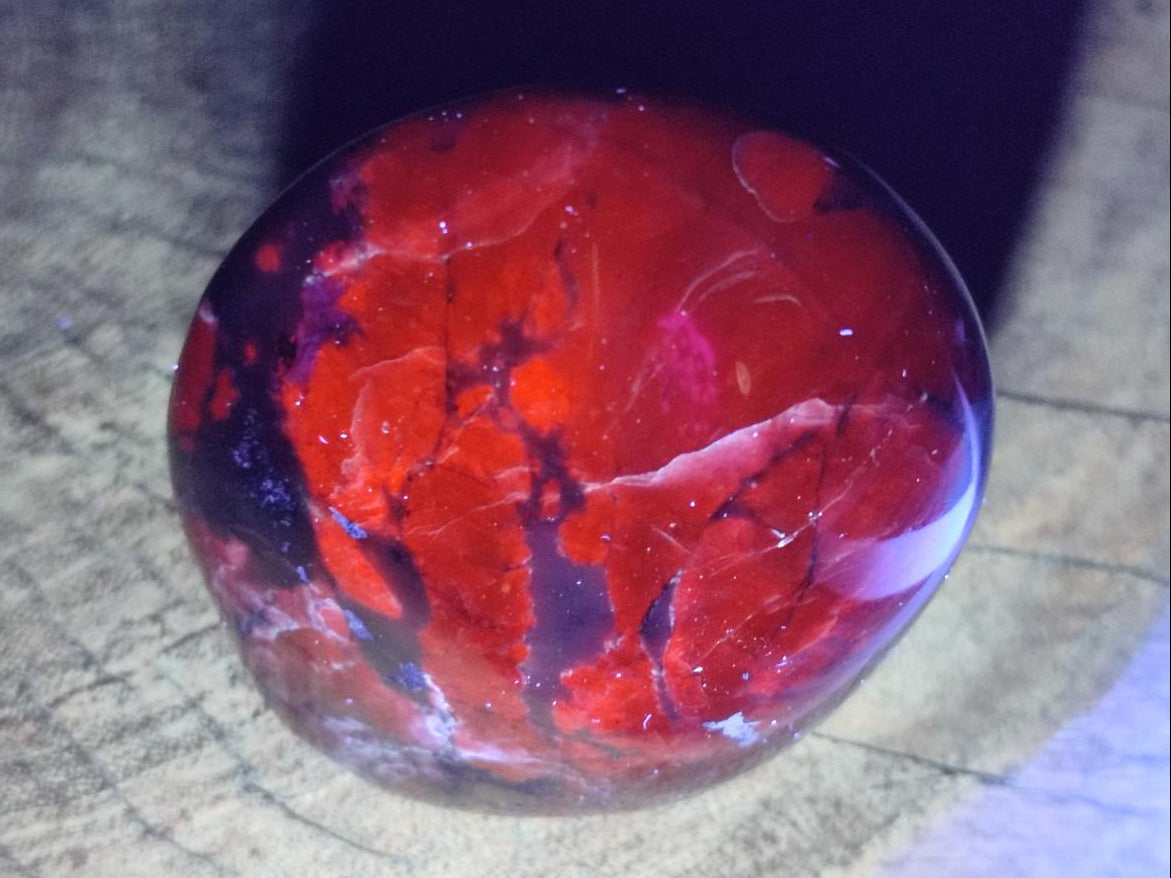 Polished Sodalite Standing Display Free Form Crystals x 6 From Kunene River, Namibia - Toprock Gemstones and Minerals 