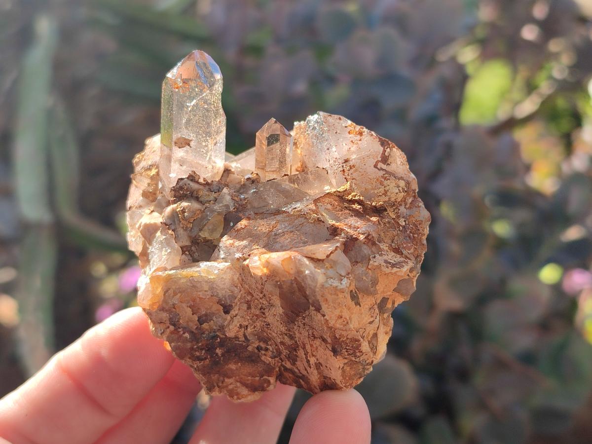 Natural Smokey Zomba Quartz Clusters  x 12 From Zomba Plateau, Malawi - Toprock Gemstones and Minerals 