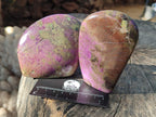 Polished Stichtite Standing Display Free Forms x 4 From Barberton, South Africa - Toprock Gemstones and Minerals 