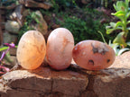Polished Flower Agate Palm Stones x 12 From Antsahalova, Madagascar - Toprock Gemstones and Minerals 