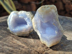 Natural Blue Lace Agate Geode Specimens x 35 From Nsanje, Malawi - Toprock Gemstones and Minerals 