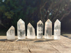 Polished Clear Quartz Crystals x 35 From Madagascar - Toprock Gemstones and Minerals 