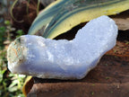 Natural Large Blue Lace Agate Geode Specimens x 6 From Nsanje, Malawi - Toprock Gemstones and Minerals 