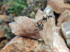 Natural Smokey Cascading Phantom Quartz Clusters x 18 From Luena, Congo - Toprock Gemstones and Minerals 