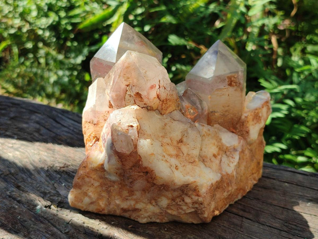Polished Large Red Hematoid Quartz Cluster x 1 From Karoi, Zimbabwe - Toprock Gemstones and Minerals 