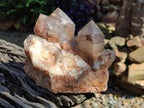 Polished Large Red Hematoid Quartz Cluster x 1 From Karoi, Zimbabwe - Toprock Gemstones and Minerals 