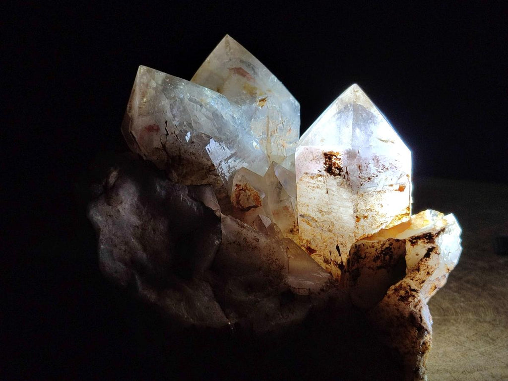 Polished Large Red Hematoid Quartz Cluster x 1 From Karoi, Zimbabwe - Toprock Gemstones and Minerals 
