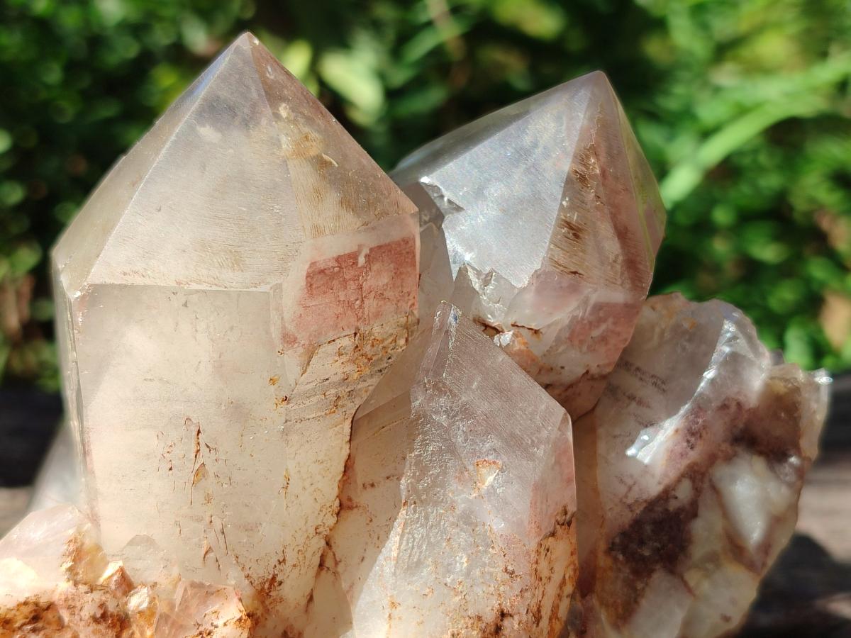 Polished Large Red Hematoid Quartz Cluster x 1 From Karoi, Zimbabwe - Toprock Gemstones and Minerals 