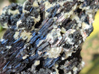 Natural Schorl Black Tourmaline with Feldspar Specimens x 6 From Erongo, Namibia - Toprock Gemstones and Minerals 