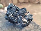 Natural Schorl Black Tourmaline with Feldspar Specimens x 6 From Erongo, Namibia - Toprock Gemstones and Minerals 