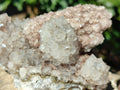 Natural Drusy Cabinet Lesotho Quartz and Calcite Cluster Specimens x 2 From Albert's Mountain, Lesotho - Toprock Gemstones and Minerals 