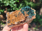 Natural Rare Crystalline Malachite Specimens x 6 From Tenke Fungurume, Congo - Toprock Gemstones and Minerals 