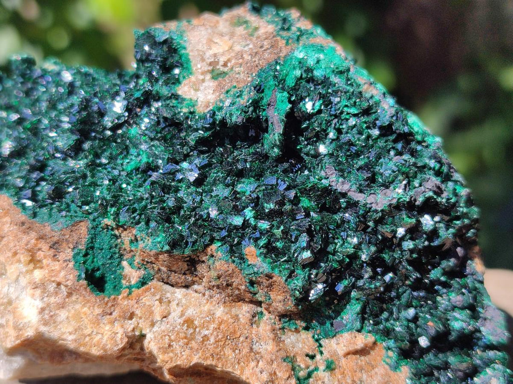 Natural Rare Crystalline Malachite Specimens x 6 From Tenke Fungurume, Congo - Toprock Gemstones and Minerals 
