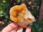 Natural Limonite Quartz Clusters x 12 From Solwezi, Zambia - Toprock Gemstones and Minerals 